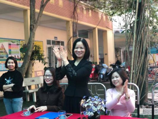 Cô Nguyễn Thu Giang - Phó hiệu trưởng nhà trường